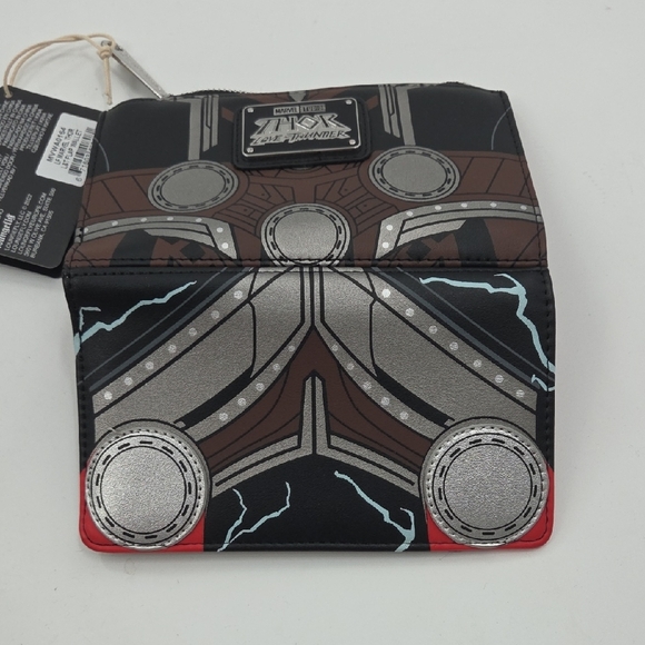 Marvel Thor Wallet with Black and Brown Design - Picture 16 of 16